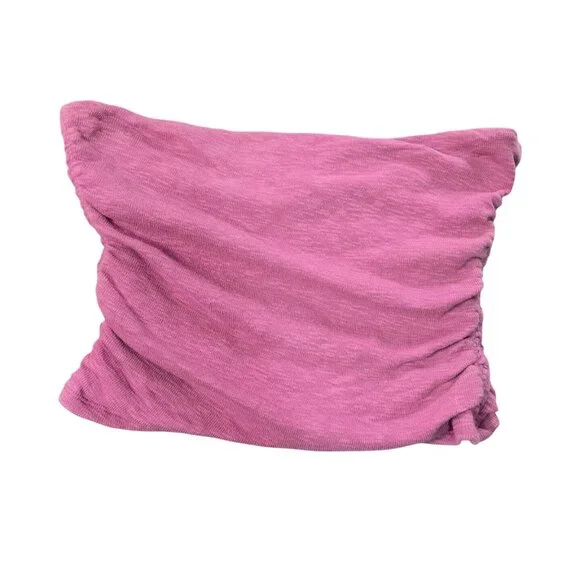 Free People Tube Top XL Strapless Ruched Pink - Picture 10 of 11